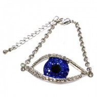 SILVER EVIL EYE BRACELET SILVER EVIL EYE BRACELET